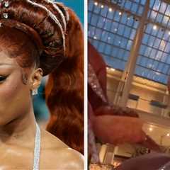 Megan Thee Stallion Snuck Her Phone Into The Met Gala And Filmed An Unfiltered Review Of The Food,..