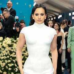 Rosalía Turns Heads in Mannequin-Inspired Gown at Met Gala 2025