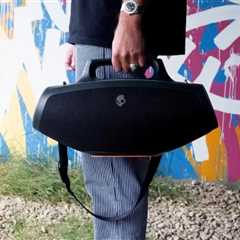Bring the Party With You: This Skullcandy Barrel Bluetooth Boombox Speaker Is on Sale for Nearly..