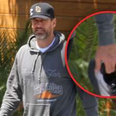 Aaron Rodgers Spotted Without Ring Amid Marriage Speculation