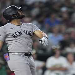 Jasson Dominguez makes Yankees history with first three-homer game of MLB career