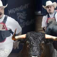 That Mexican OT Clobbered by Rodeo Bull, Belly Bruised Up in Texas