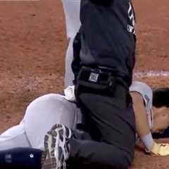 Yankees’ Oswaldo Cabrera taken off field in ambulance after gruesome injury