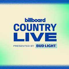 Billboard Country Live Presented by Bud Light to Bring Concert Showcase to Nashville in June