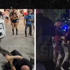 Antonio Brown Arrested at Adin Ross’ Boxing Event After Fight, on Video