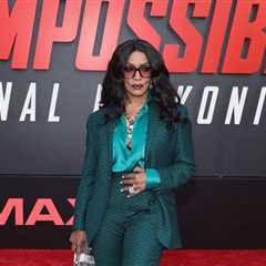 Angela Bassett Wears Ozwald Boateng Green Suit to the Mission: Impossible – The Final Reckoning..