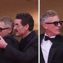 Pedro Pascal Dramatically Yanked Joaquin Phoenix’s Arm Down On A Cannes Red Carpet, And People..