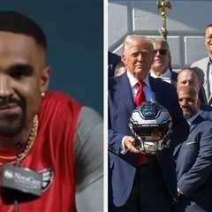 People Can't Get Enough Of Jalen Hurts' Response To Another Question About Skipping The White House ..