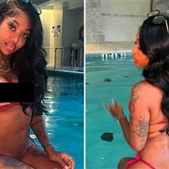 Summer Walker's Red-Hot Poolside Pics