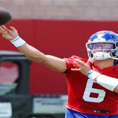 Jaxon Dart inks $17 million rookie deal as QB’s Giants odyssey begins