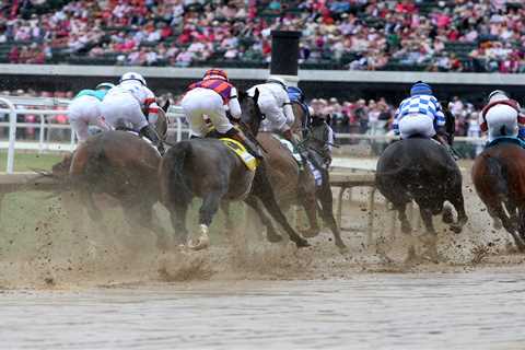 Showers could create wet track for 151st Kentucky Derby as days of storms dampen race week..
