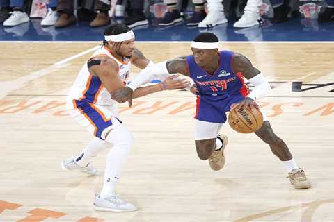 Dennis Schroder excelling as Pistons pest against Knicks: ‘Just be who I am’