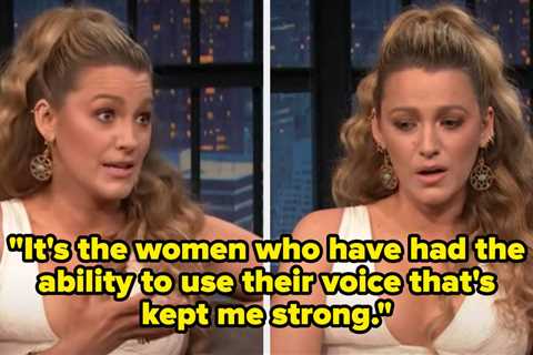 Blake Lively Broke Her Silence On The Justin Baldoni Lawsuit In A New Interview