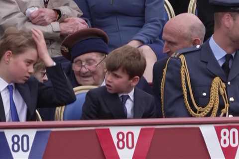 The Royal Brothers' Playful Mimicry Amidst Historical Commemoration