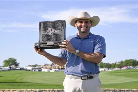 Scottie Scheffler ties PGA Tour’s 72-hole scoring record with dominant CJ Cup win