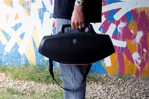 Bring the Party With You: This Skullcandy Barrel Bluetooth Boombox Speaker Is on Sale for Nearly..