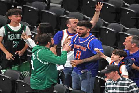 Drowning Celtics silence sweetest sound of all for Knicks and their fans