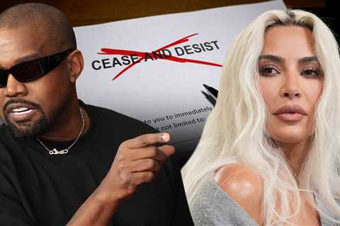 Kanye West Cease and Desist Letter to Kim Kardashian Just a Hoax