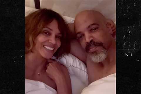 Halle Berry Snuggles up to Van Hunt in Bed for Mother's Day, Video Shows
