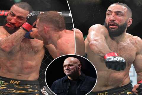 Dana White shows off Belal Muhammad’s horrifying UFC injury in gruesome photo