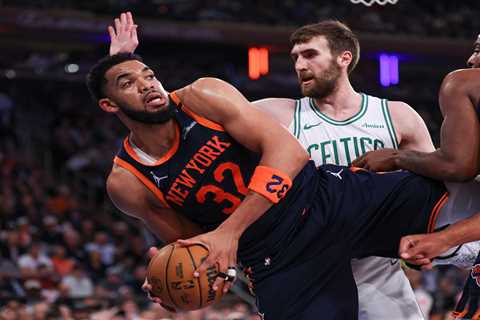 Knicks flip script on Celtics and take charge on the glass