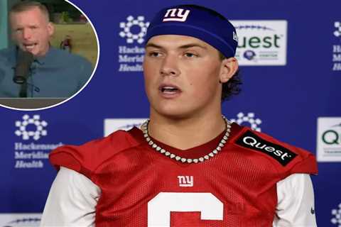 Chris Simms ‘would not be shocked’ if Jaxson Dart is Giants’ Week 1 starter