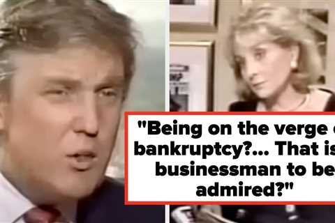 This Resurfaced Interview Where Barbara Walters Called Out Trump's Businessman Credibility In 1990..