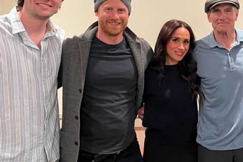 Meghan and Harry's Night Out: Jamming with James Taylor (and Scoring a Signed Book!)