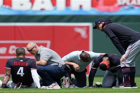 Twins’ Carlos Correa, Byron Buxton placed in concussion protocol after scary collision