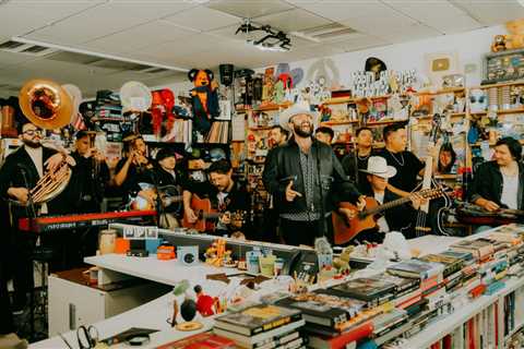 Carín León Brings 16-Piece Mexican Band to Tiny Desk Concert