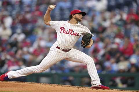Phillies starter Aaron Nola lands on 15-day IL with ankle injury
