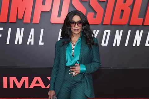 Angela Bassett Wears Ozwald Boateng Green Suit to the Mission: Impossible – The Final Reckoning..