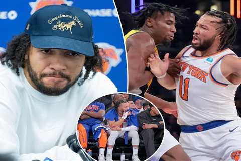 Jalen Brunson still carries Knicks’ Game 7 loss to Pacers with him: ‘Bothers me’