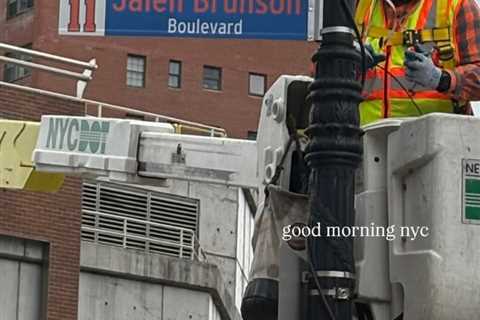 NYC streets named after Knicks players to celebrate team’s epic playoff run