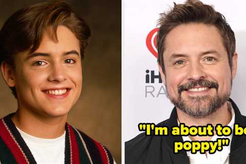 “Boy Meets World” Star Will Friedle Just Revealed That He’s About To Become A Grandfather At 48