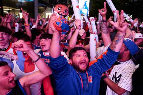 Knicks’ festive watch parties shift from MSG to a larger venue for rest of playoffs: sources