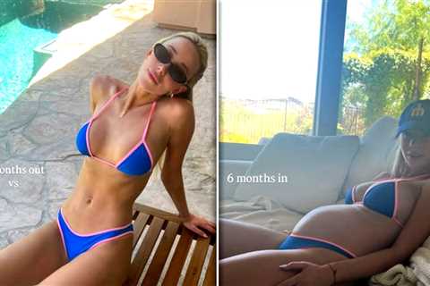 Hayden Hopkins Shows Off Incredible Bikini Body Months After Baby W/ Joey Gallo