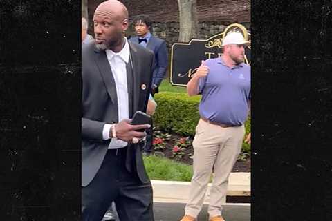 Lamar Odom Booed, Heckled For Attending Donald Trump Crypto Dinner