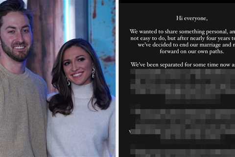 After Speculation, Matt And Colleen From Love Is Blind Confirmed They've Been Separated For Some..