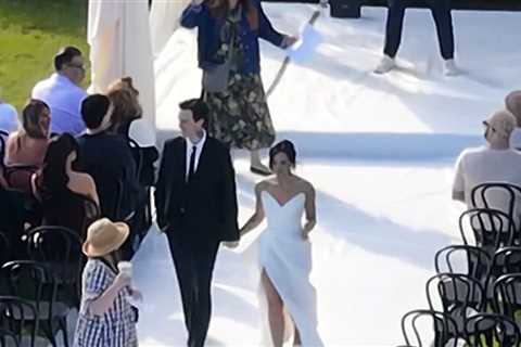 Demi Lovato Walks Down the Aisle at Wedding Rehearsal, on Video