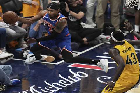 Foul-plagued Miles McBride provides late spark for Knicks in Game 3 vs. Pacers