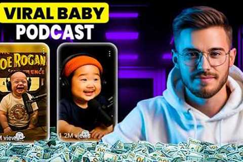 How to Make a Viral Talking Baby Podcast with AI in Minutes!