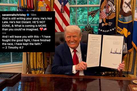President Donald Trump Officially Signs Todd and Julie Chrisley Pardons