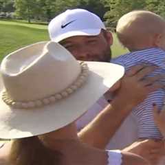 Scottie Scheffler’s wife reveals infant son’s bathroom mishap during Memorial win