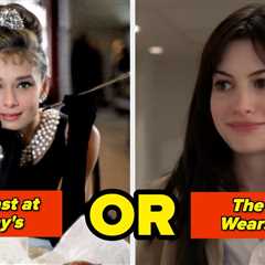 Can You Pick Between These Audrey Hepburn And Anne Hathaway Movies?