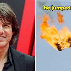 Tom Cruise Casually Did 16 Flaming Parachute Jumps For Mission: Impossible And The BTS Footage Will ..