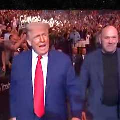 Donald Trump Attends UFC 316 Without Elon Musk After Week Of Sparring