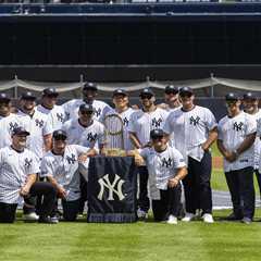 Old-Timers’ Day returns to field with Yankees softball makeover