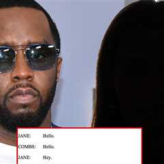 Diddy's Conversation With 'Jane' Days After Cassie Filed Civil Lawsuit Revealed