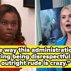 A Viral Clip Of Trump's Press Secretary Calling A Reporter's Question Stupid Has People Really Upset